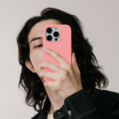 Husa Soft Silicone - iPhone 16 Pro - Roz