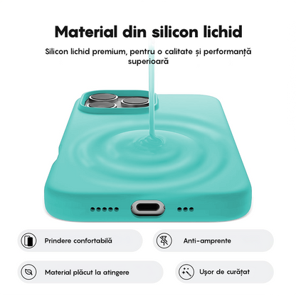 Husa Soft Silicone - iPhone 16 Pro - Turcoaz