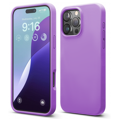 Husa Soft Silicone - iPhone 16 Pro - Light Purple