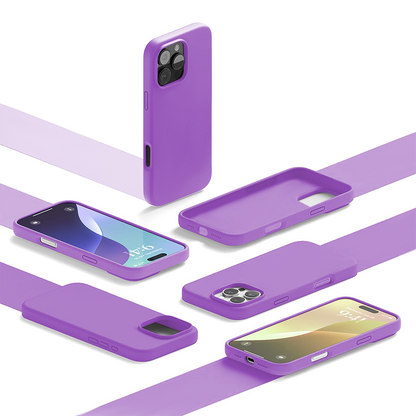 Husa Soft Silicone - iPhone 16 Pro - Light Purple