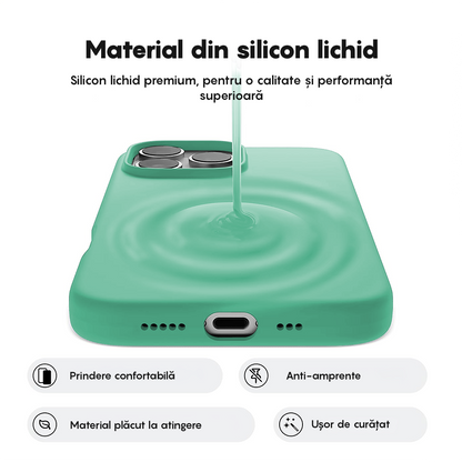 Husa Soft Silicone - iPhone 16 Pro - Webster Green