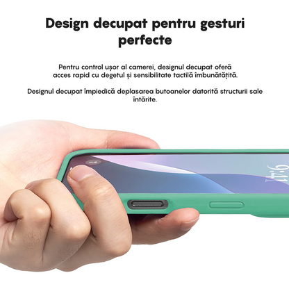 Husa Soft Silicone - iPhone 16 Pro - Webster Green
