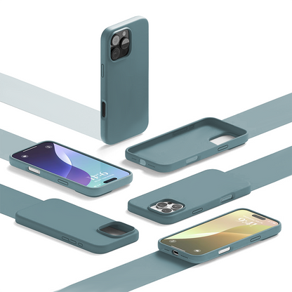 Husa Soft Silicone - iPhone 16 Pro - Midnight Blue