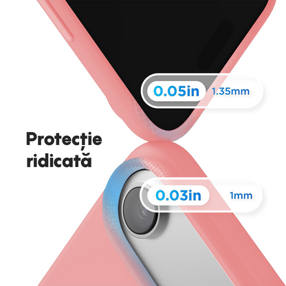 Husa Soft Silicone - iPhone 17 Air - Roz