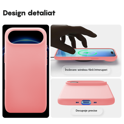 Husa Soft Silicone - iPhone 17 Air - Roz