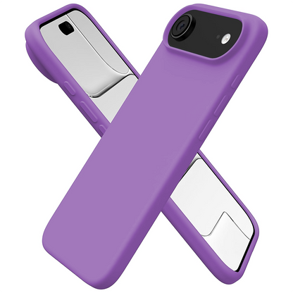 Husa Soft Silicone - iPhone 17 Air - Light Purple
