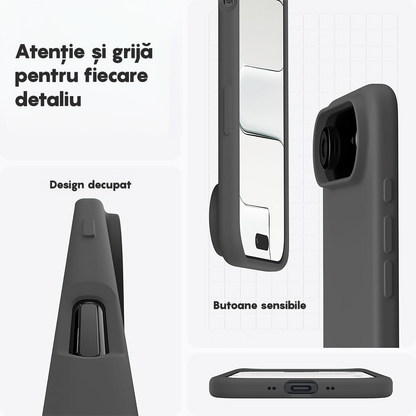 Husa Soft Silicone - iPhone 17 Air - Dark Gray