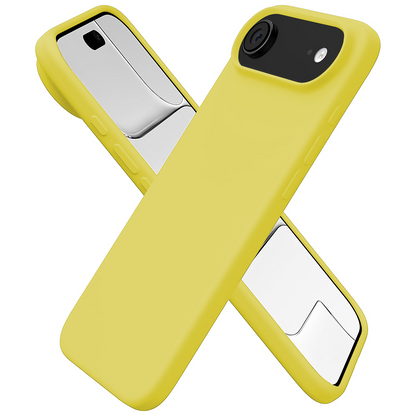 Husa Soft Silicone - iPhone 17 Air - Yellow