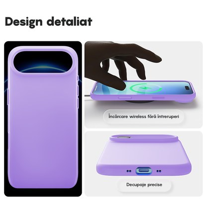 Husa Soft Silicone - iPhone 17 Air - Light Lilac
