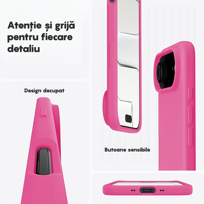 Husa Soft Silicone - iPhone 17 Air - Fuchsia