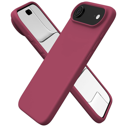 Husa Soft Silicone - iPhone 17 Air - Burgundy