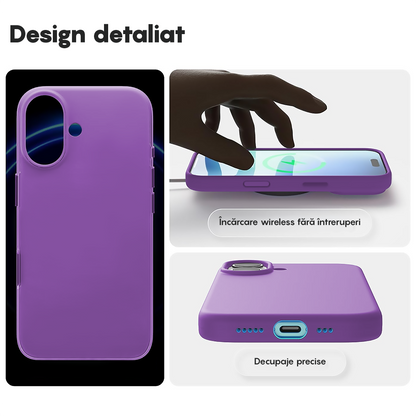 Husa Soft Silicone - iPhone 17 - Light Purple
