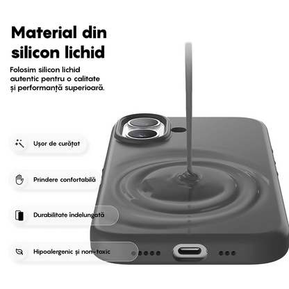 Husa Soft Silicone - iPhone 17 - Dark Gray