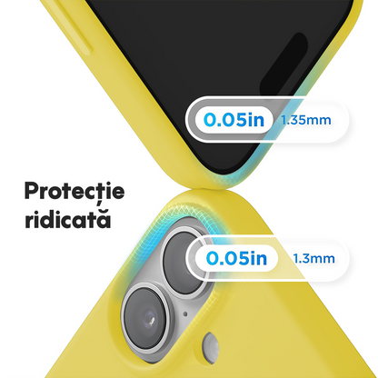 Husa Soft Silicone - iPhone 17 - Yellow