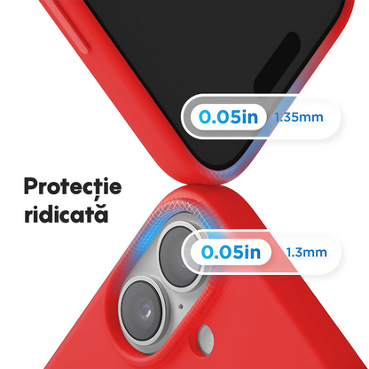 Husa Soft Silicone - iPhone 17 - Red