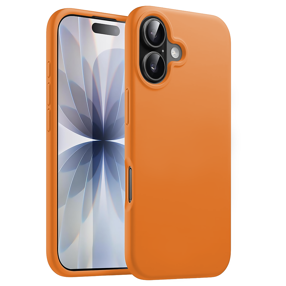Husa Soft Silicone - iPhone 17 - Nectarine