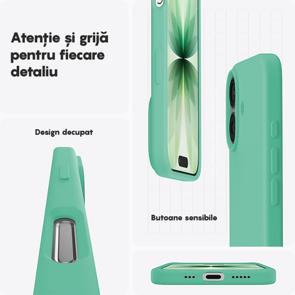 Husa Soft Silicone - iPhone 17 - Webster Green