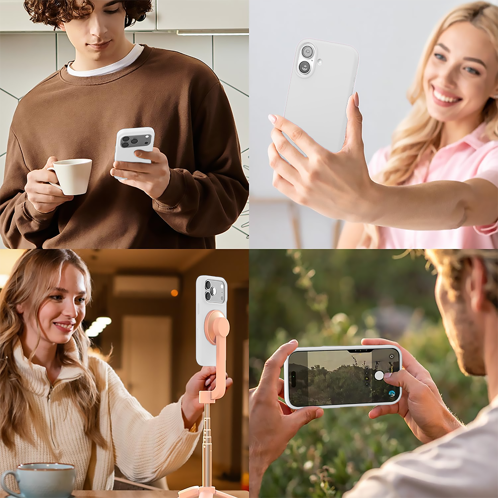 Husa Soft Silicone - iPhone 17 - Alb