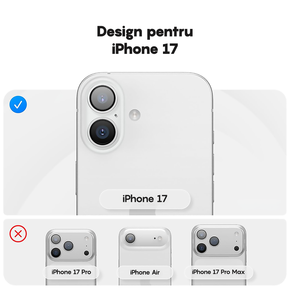 Husa Soft Silicone - iPhone 17 - Midnight Blue