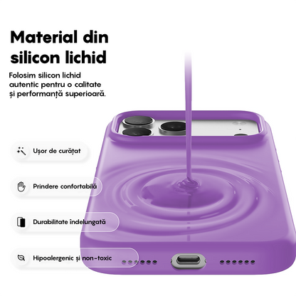Husa Soft Silicone - iPhone 17 Pro Max - Light Purple