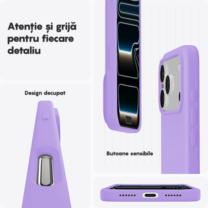 Husa Soft Silicone - iPhone 17 Pro Max - Light Lilac