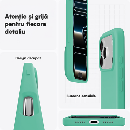 Husa Soft Silicone - iPhone 17 Pro Max - Webster Green