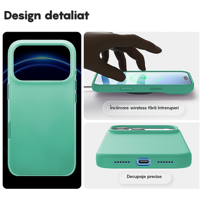 Husa Soft Silicone - iPhone 17 Pro Max - Webster Green