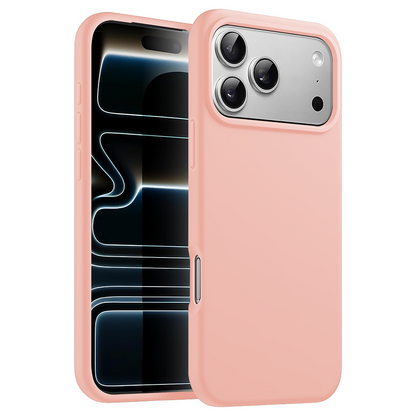 Husa Soft Silicone - iPhone 17 Pro Max - Pink Sand