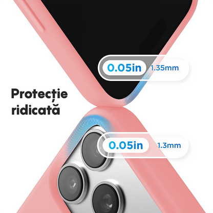 Husa Soft Silicone - iPhone 17 Pro - Roz