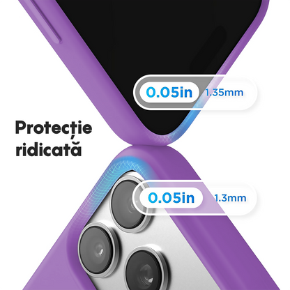 Husa Soft Silicone - iPhone 17 Pro - Light Purple