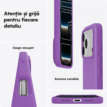 Husa Soft Silicone - iPhone 17 Pro - Light Purple