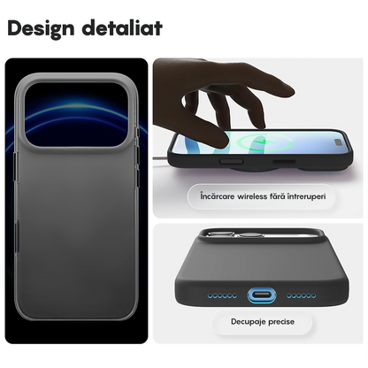 Husa Soft Silicone - iPhone 17 Pro - Dark Gray