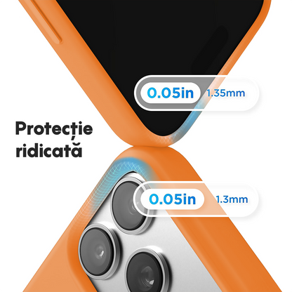 Husa Soft Silicone - iPhone 17 Pro - Nectarine