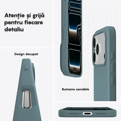 Husa Soft Silicone - iPhone 17 Pro - Midnight Blue