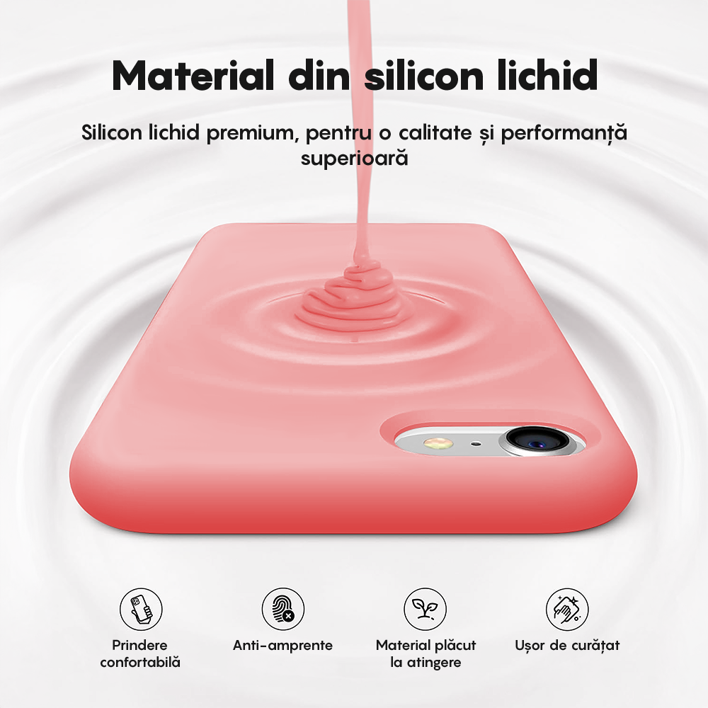 Husa Soft Silicone - iPhone 7/8/SE2 - Roz