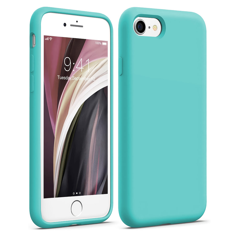 Husa Soft Silicone - iPhone 7/8/SE2 - Turqoise