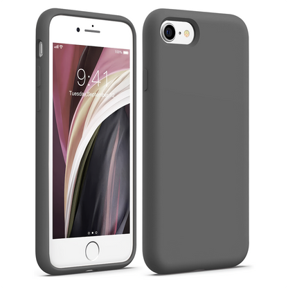 Husa Soft Silicone - iPhone 7/8/SE2 - Dark Gray