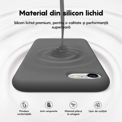 Husa Soft Silicone - iPhone 7/8/SE2 - Dark Gray