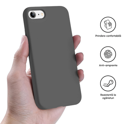 Husa Soft Silicone - iPhone 7/8/SE2 - Dark Gray