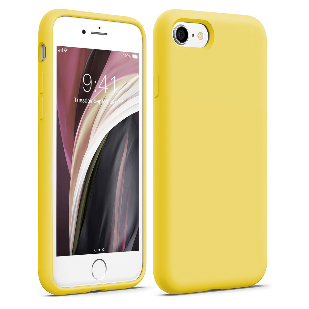 Husa Soft Silicone - iPhone 7/8/SE2 - Yellow