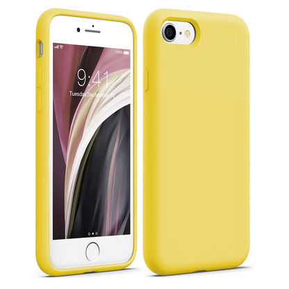 Husa Soft Silicone - iPhone 7/8/SE2 - Yellow