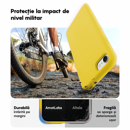 Husa Soft Silicone - iPhone 7/8/SE2 - Yellow