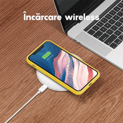 Husa Soft Silicone - iPhone 7/8/SE2 - Yellow
