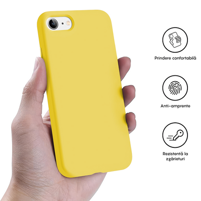 Husa Soft Silicone - iPhone 7/8/SE2 - Yellow