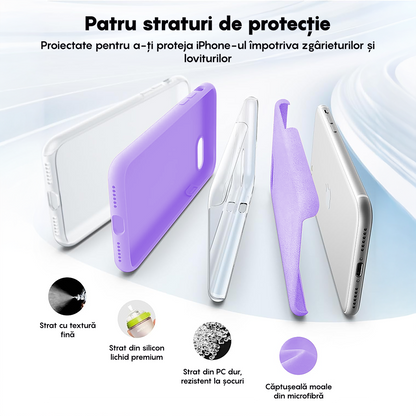 Husa Soft Silicone - iPhone 7/8/SE2 - Light Lilac