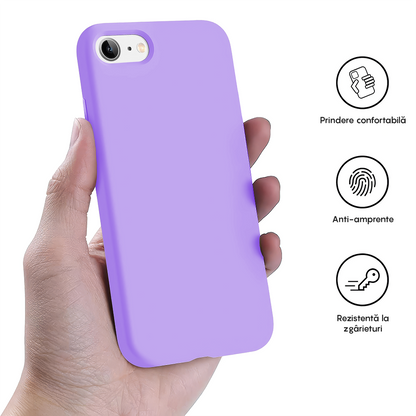 Husa Soft Silicone - iPhone 7/8/SE2 - Light Lilac