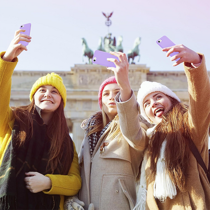 Husa Soft Silicone - iPhone 7/8/SE2 - Light Lilac