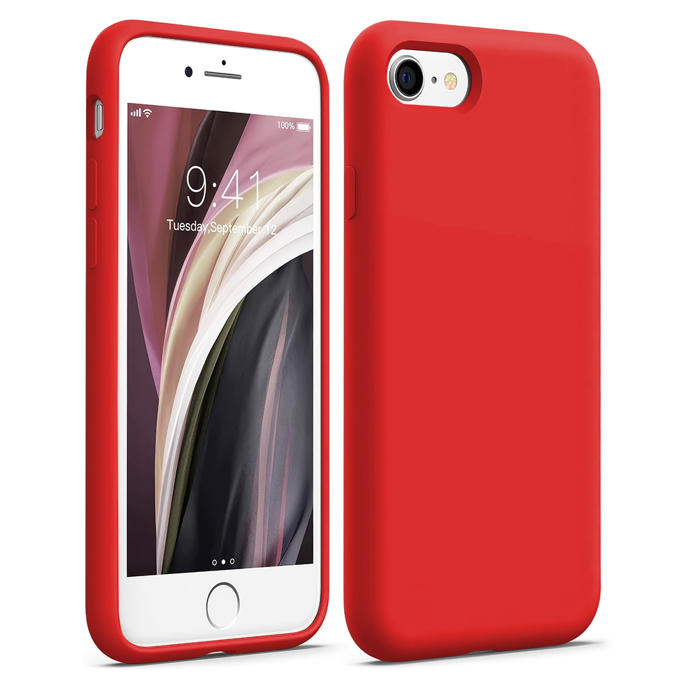 Husa Soft Silicone - iPhone 7/8/SE2 - Red