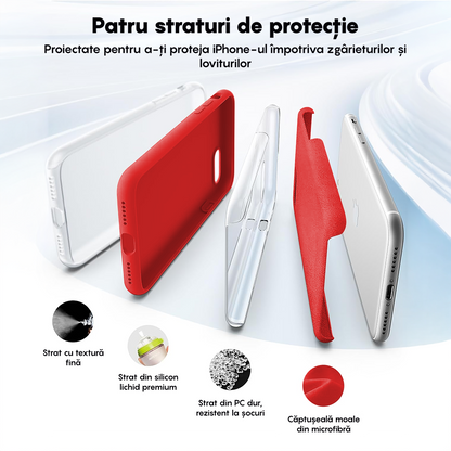 Husa Soft Silicone - iPhone 7/8/SE2 - Red