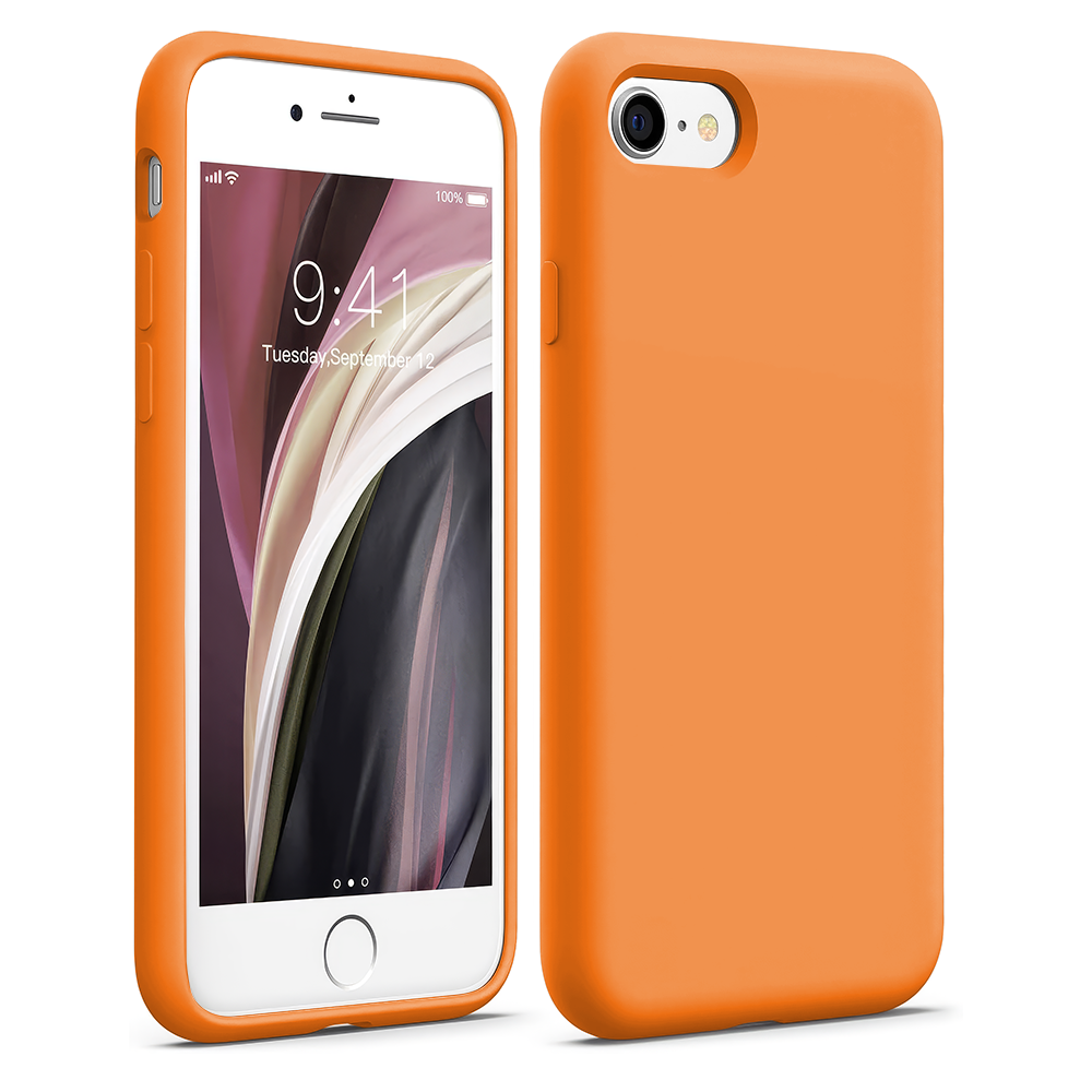 Husa Soft Silicone - iPhone 7/8/SE2 - Nectarine